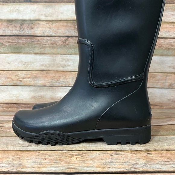 Sperry Black Nellie Rain Boots - Picture 2 of 11